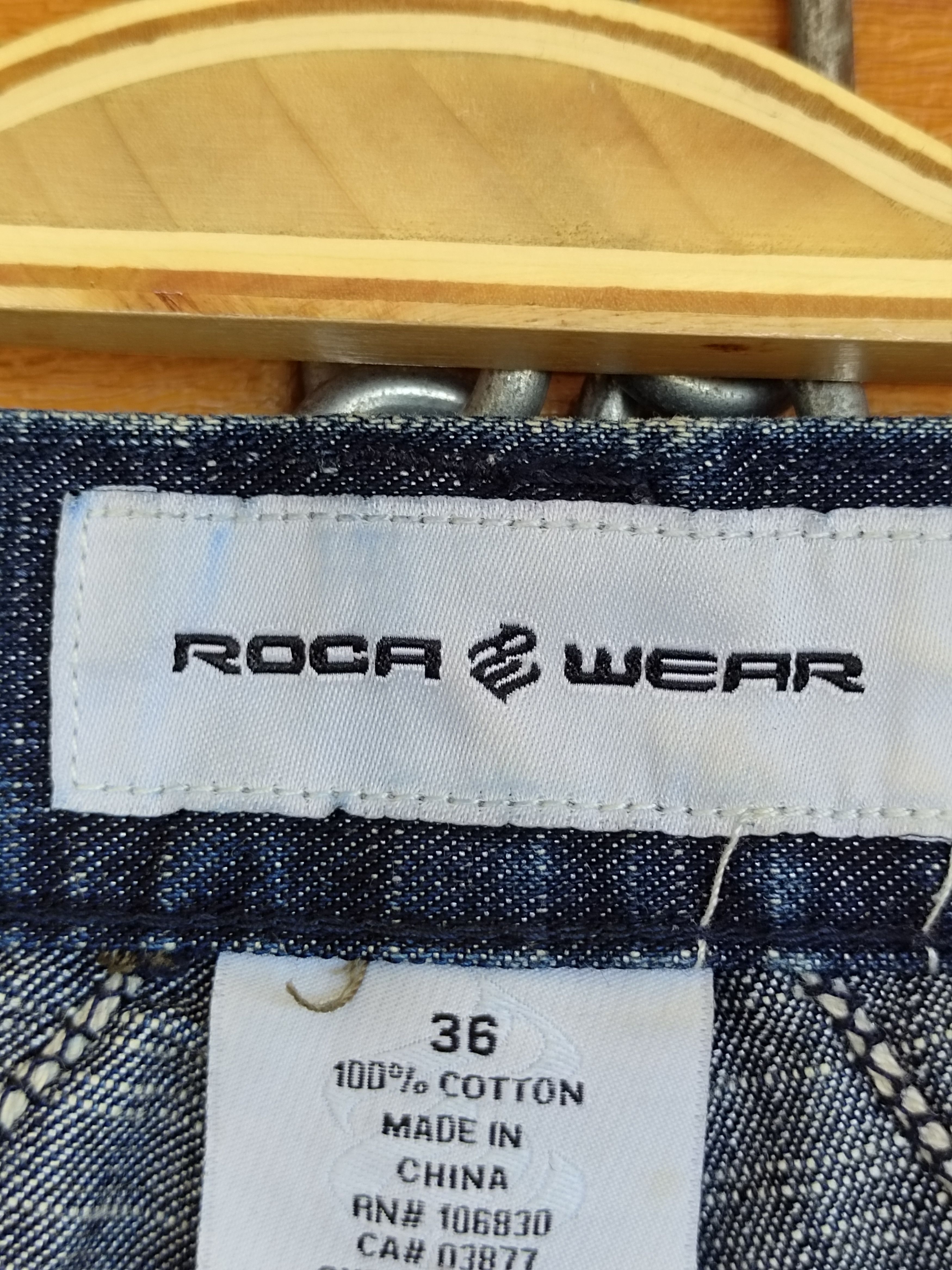 Rocawear Baggy Jeans Vintage ROCAWEAR Baggy Denim Jeans Size US 36 / EU 52 - 23 Thumbnail