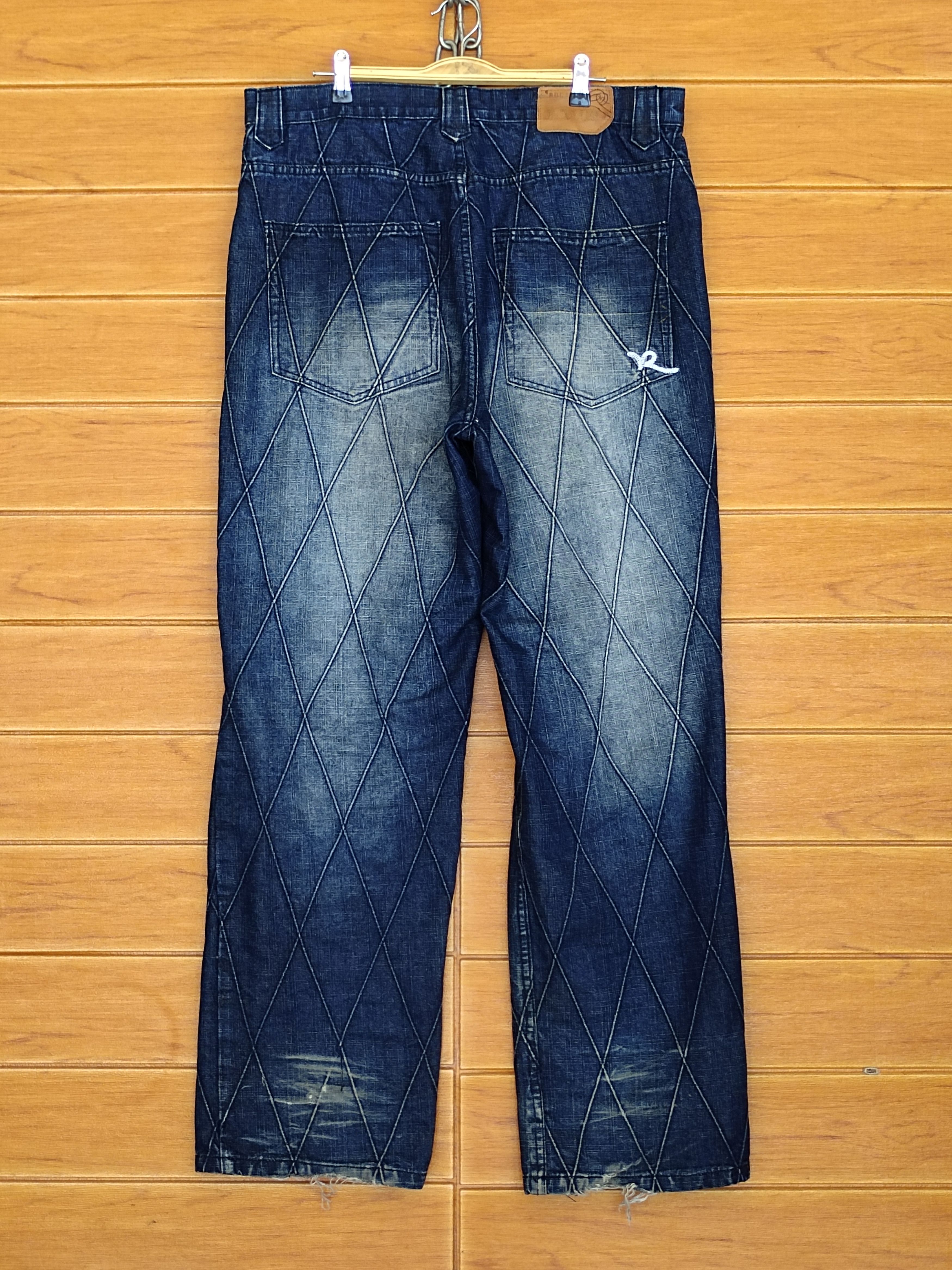 Rocawear Baggy Jeans Vintage ROCAWEAR Baggy Denim Jeans Size US 36 / EU 52 - 13 Thumbnail