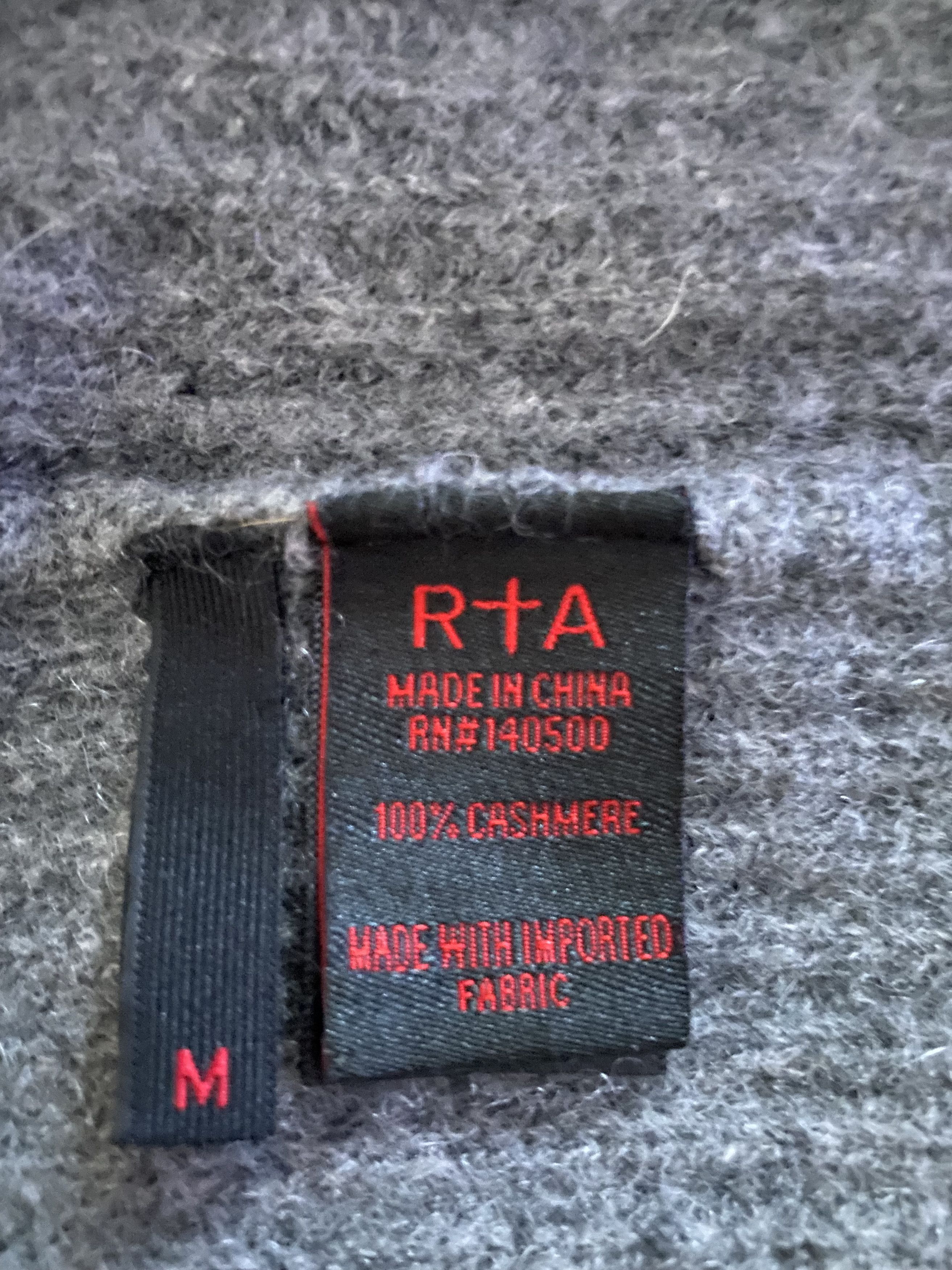 Rta Cashmere Knit Hoodie Distressed Size US M / EU 48-50 / 2 - 6 Thumbnail