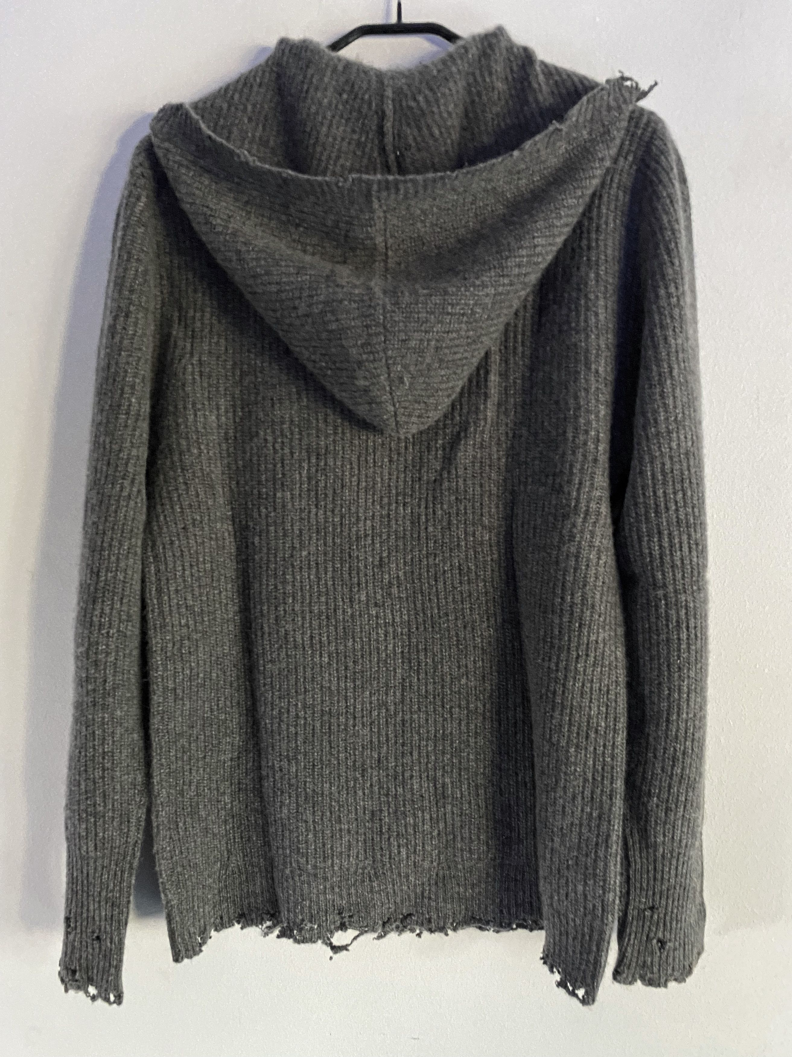 Rta Cashmere Knit Hoodie Distressed Size US M / EU 48-50 / 2 - 3 Thumbnail