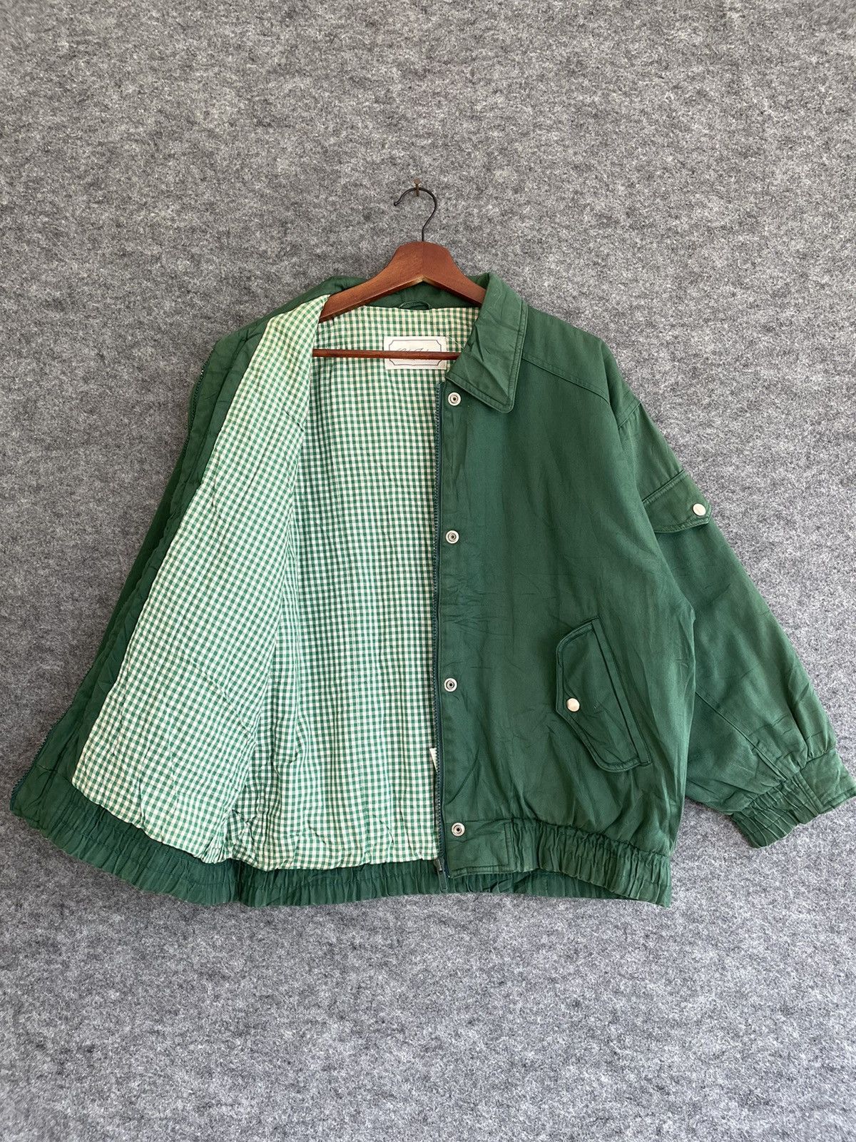 Japanese Brand × Vintage VINTAGE WORLD GRAND PRIX PURE GIRL BOMBER Size US M / EU 48-50 / 2 - 6 Thumbnail