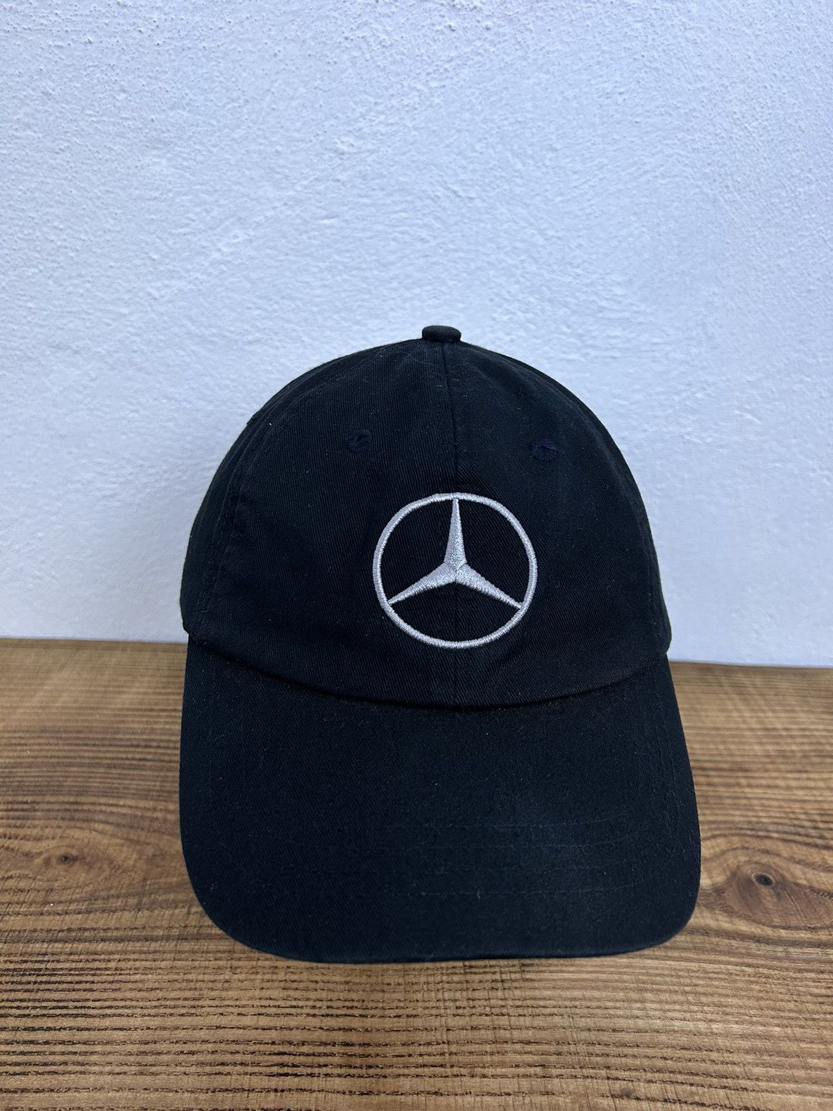 Mercedes Benz Mercedes Benz Car Logo Baseball Cap In Black Grailed