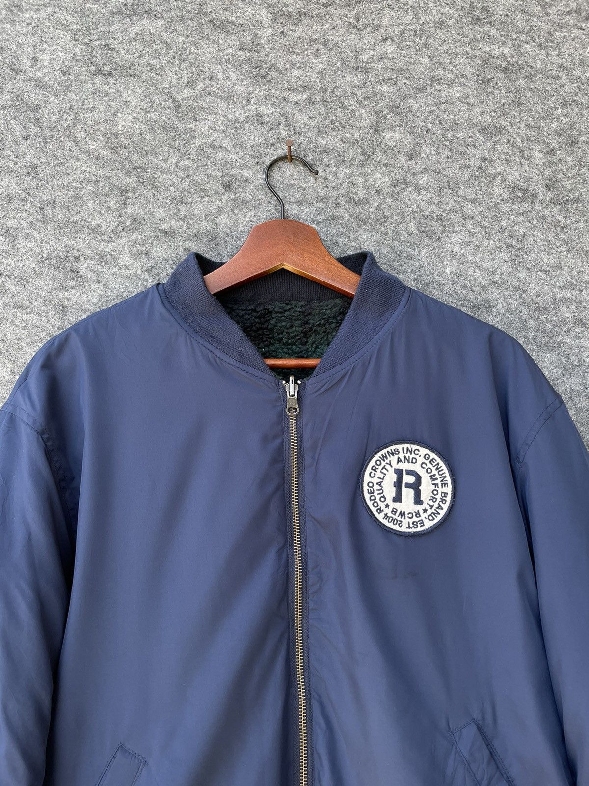 Japanese Brand RCWB REVERSIBLE BOMBER JACKET Size US M / EU 48-50 / 2 - 2 Thumbnail