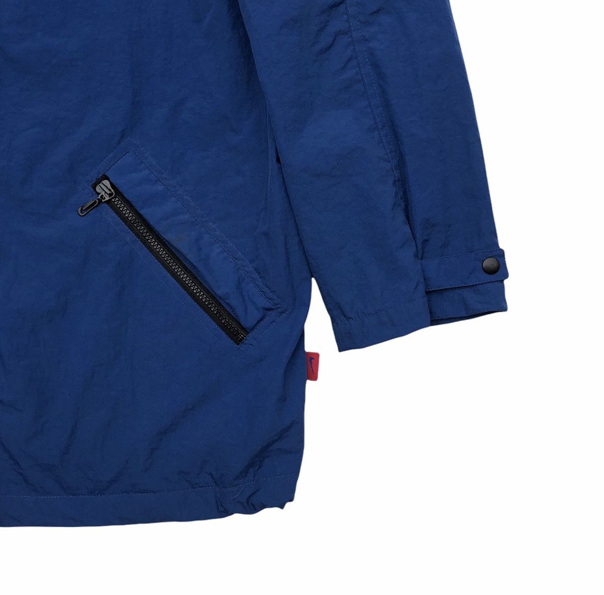 Nike Vintage 90s Nike swoosh Windbreaker Jacket Size US L / EU 52-54 / 3 - 6 Thumbnail