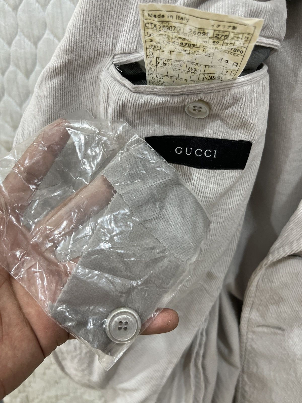 Gucci (Ddd). GUCCI BLAZER Size 44R - 11 Thumbnail