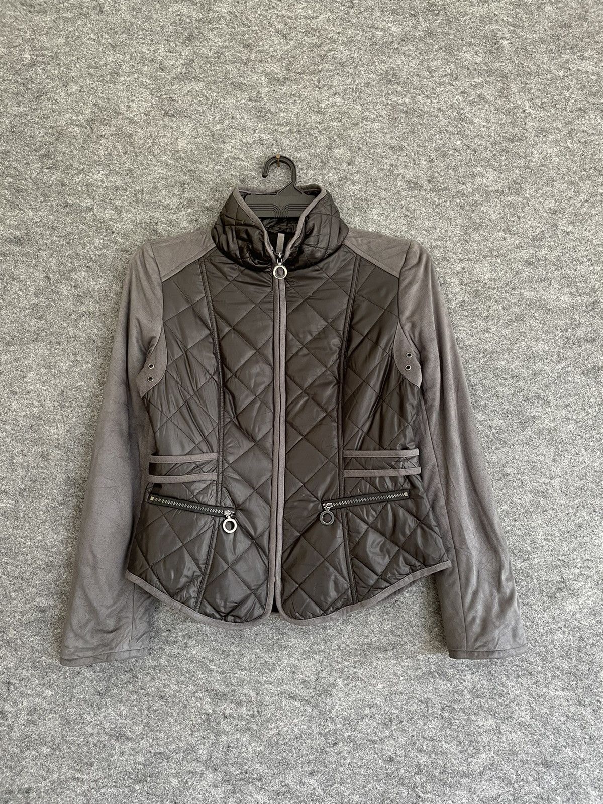 Adolfo Dominguez QUILTED JACKET Size US XS / EU 42 / 0 - 1 Thumbnail