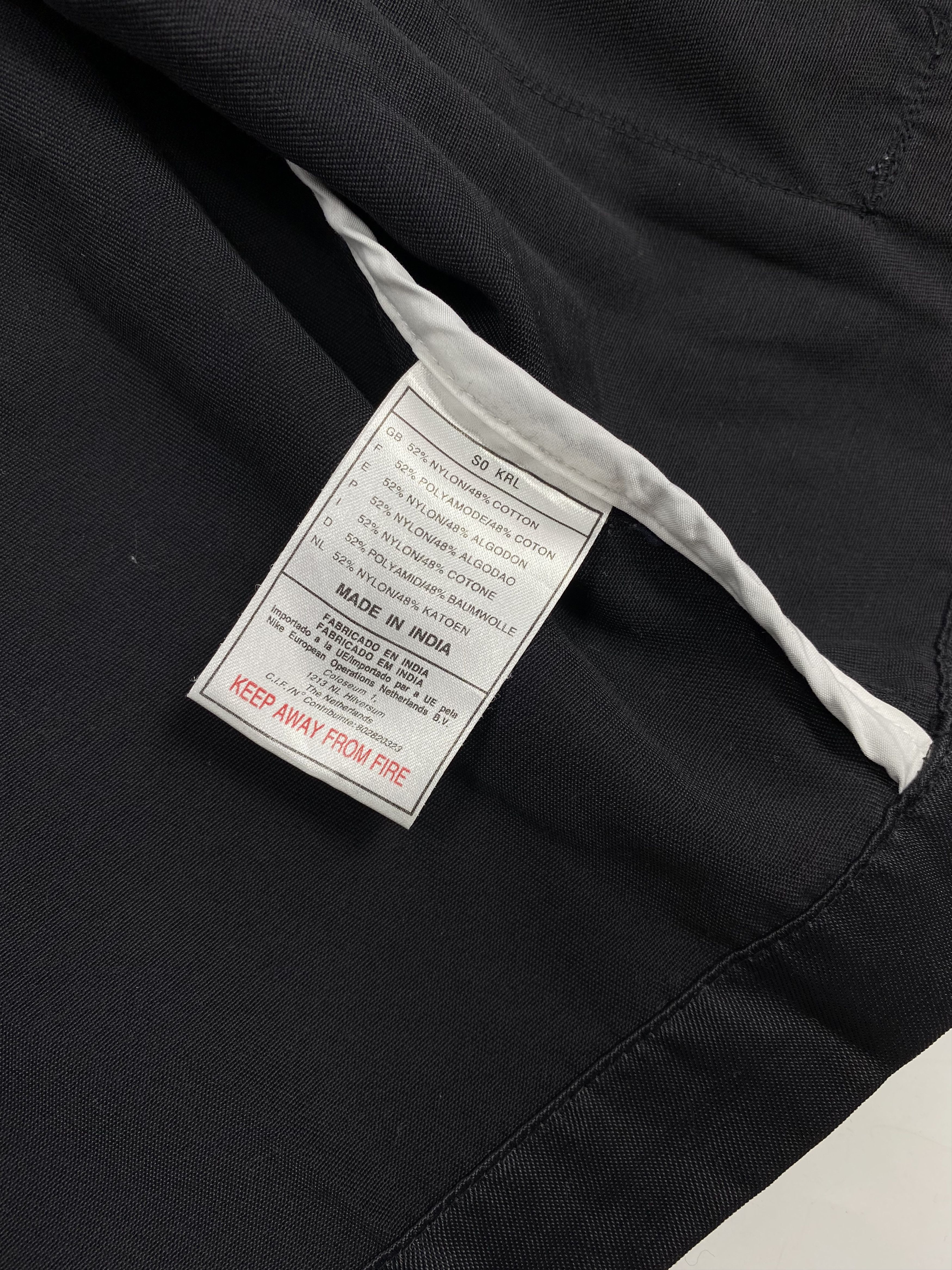 Nike × Vintage Nike 90s Vintage Full Zip Nylon Coach Jacket Size US XL / EU 56 / 4 - 8 Thumbnail