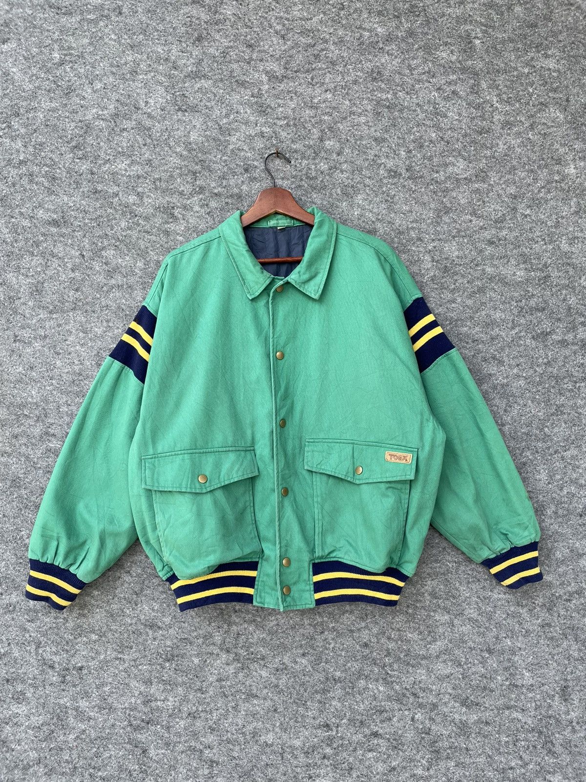 Japanese Brand × Vintage VINTAGE TOEX BOMBER JACKET Size US L / EU 52-54 / 3 - 1 Thumbnail