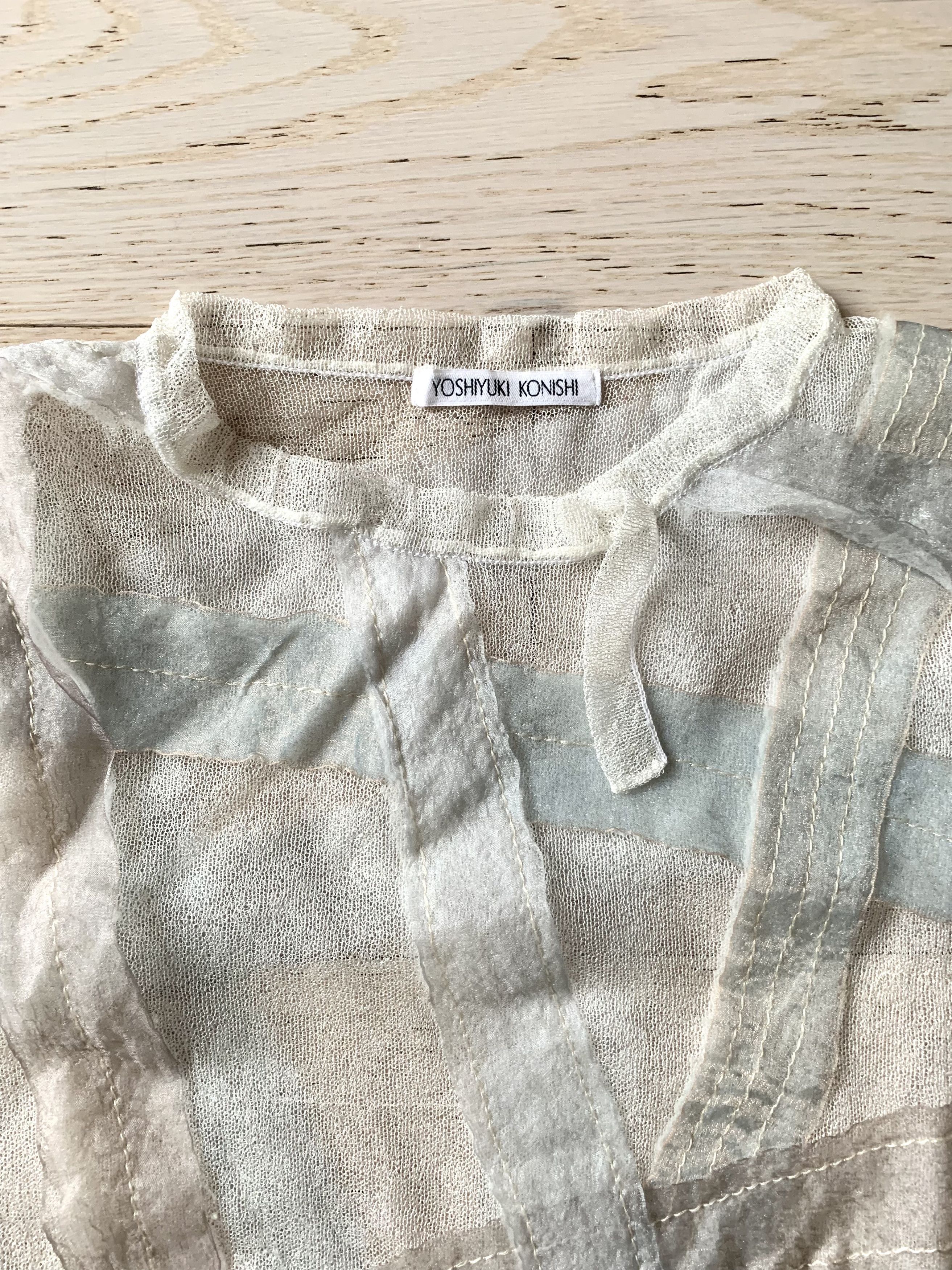 Yoshiyuki Konishi Yoshiyuki Konishi Strip Sewn Knit Longsleeve Size US L / EU 52-54 / 3 - 2 Thumbnail