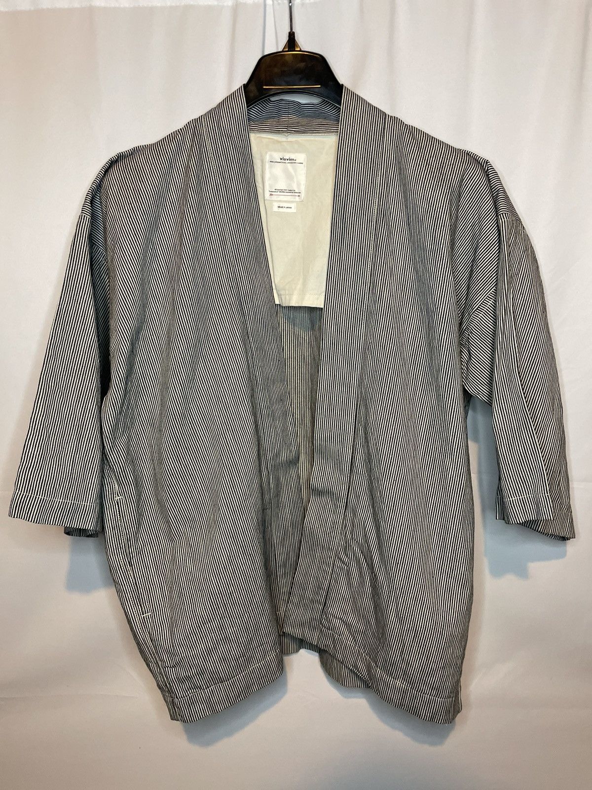 Image of Visvim Striped Kimono, Men's (Size XL)