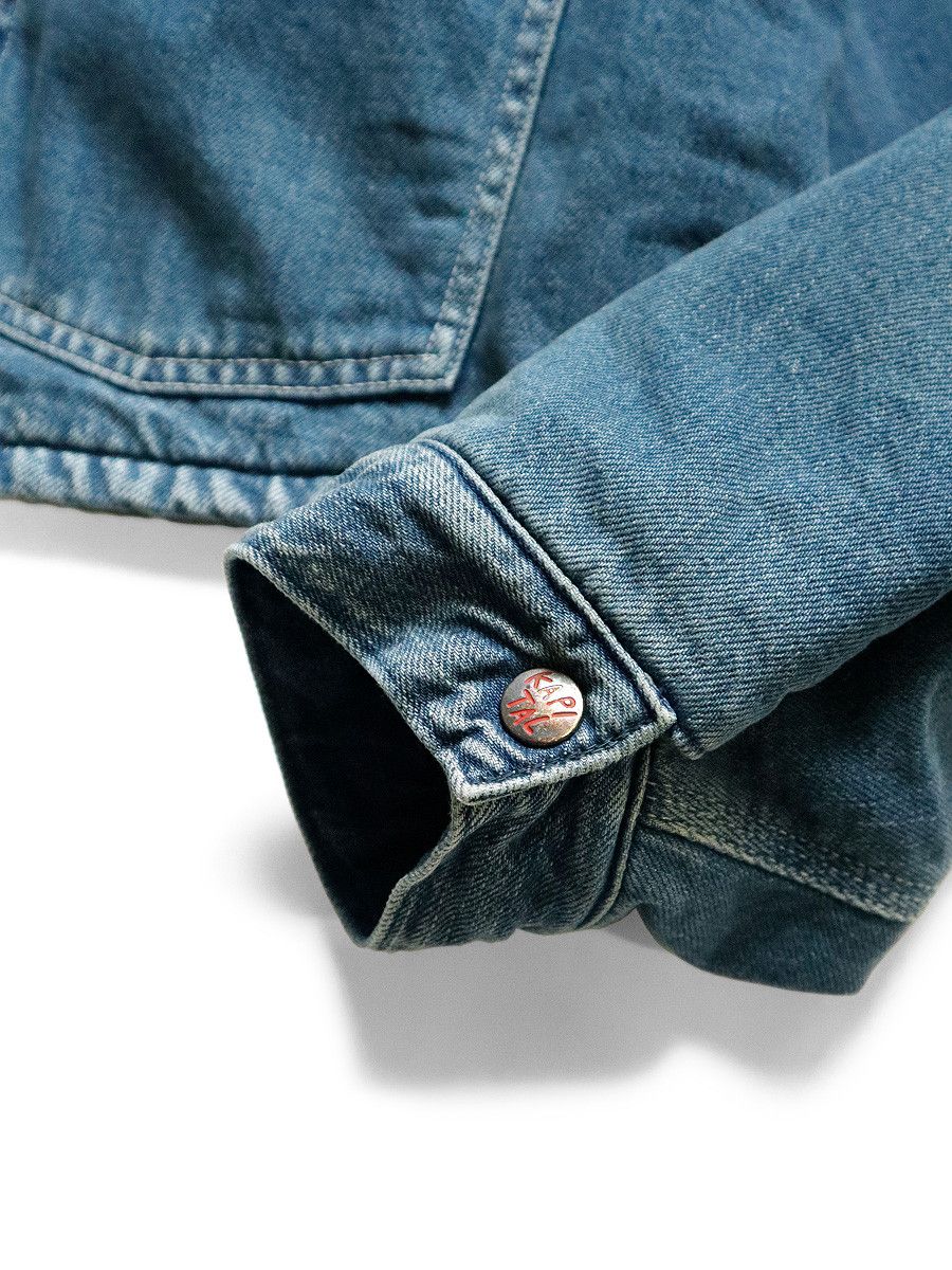 Kapital KAPITAL 11.5oz Denim RAINBOWY Lining Rail Road Jacket Size US XL / EU 56 / 4 - 6 Thumbnail