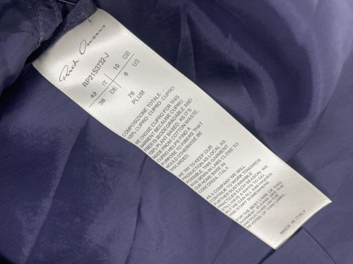Rick Owens SS21 Rick Owens Mainline Larry Shirt Size M / US 6-8 / IT 42-44 - 6 Thumbnail