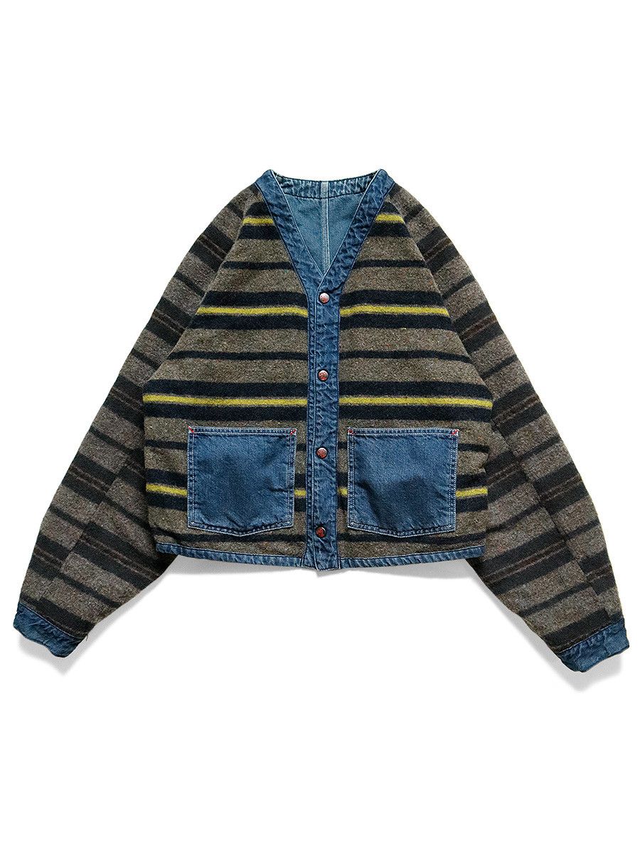 Kapital KAPITAL 11.5oz Denim RAINBOWY Lining Rail Road Jacket Size US M / EU 48-50 / 2 - 5 Thumbnail