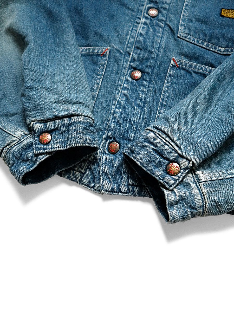 Kapital KAPITAL 11.5oz Denim RAINBOWY Lining Rail Road Jacket Size US M / EU 48-50 / 2 - 10 Thumbnail