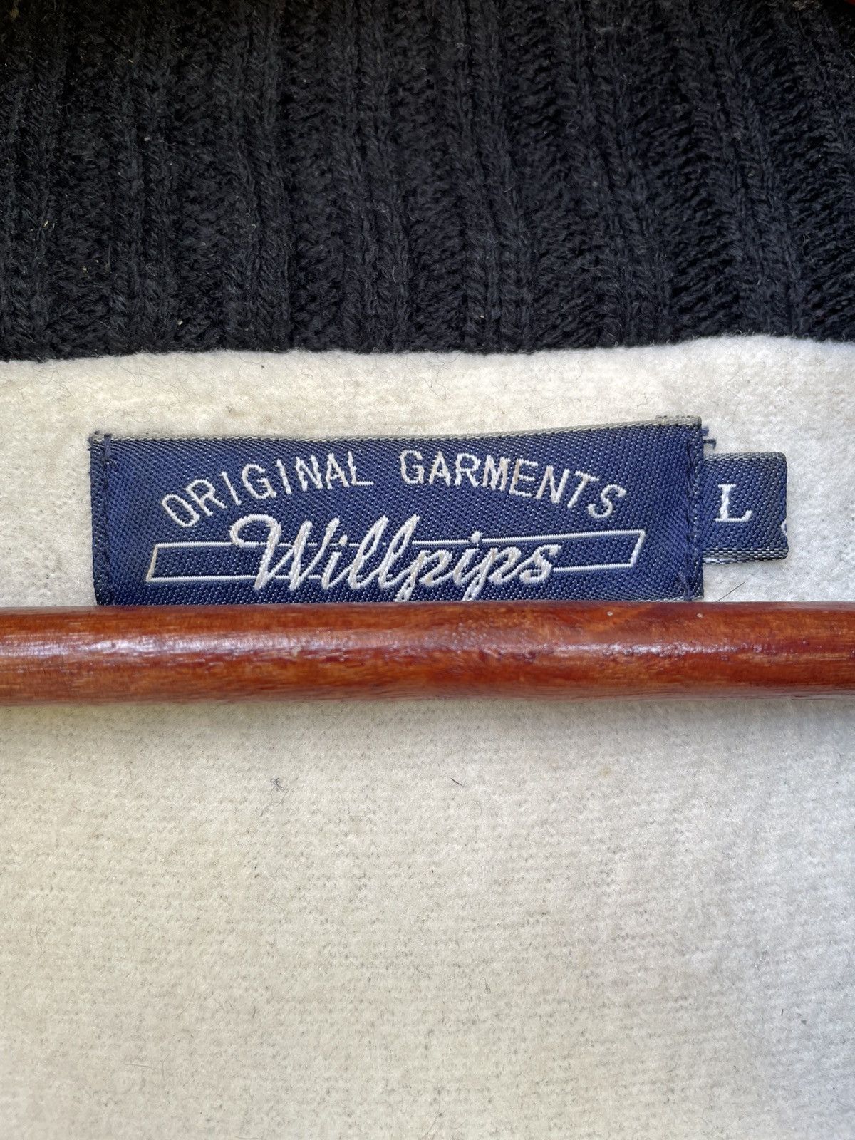 Japanese Brand WILLPIPS FLEECE JACKET Size US L / EU 52-54 / 3 - 6 Thumbnail