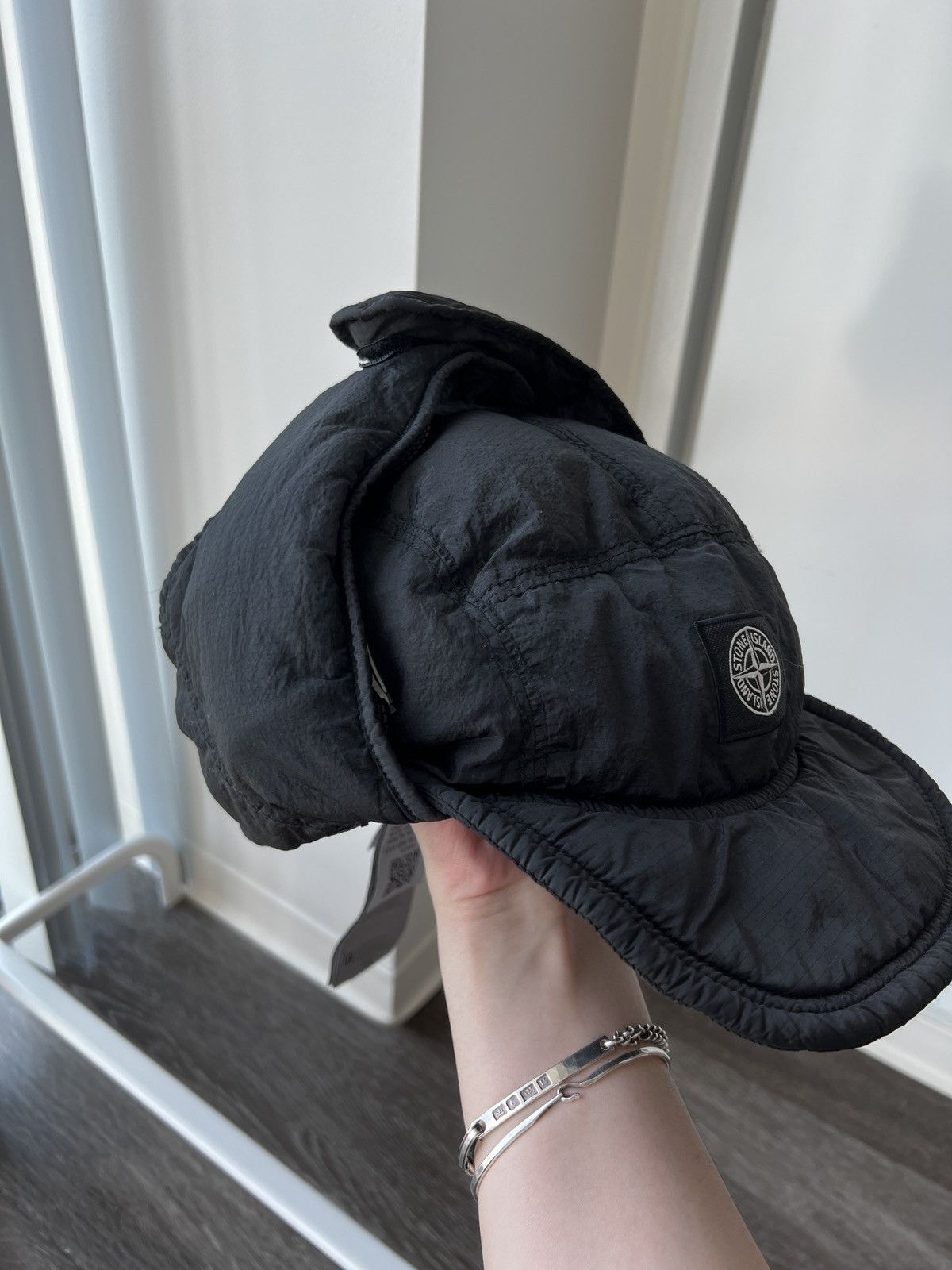 NYLON METAL WATRO RIPSTOP DOWN-TC Trapper Hat Sz XL