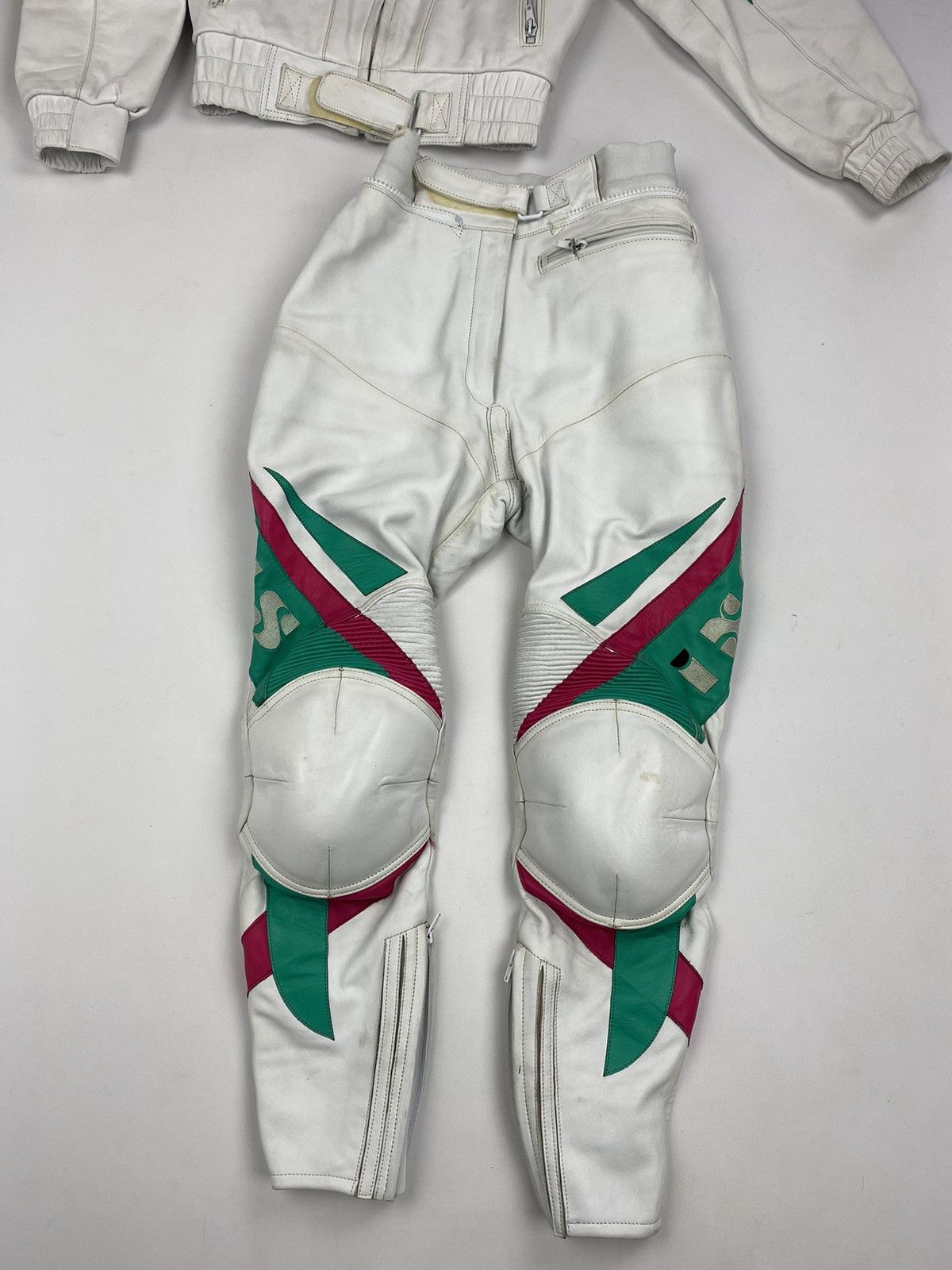Vintage IXS women Motorcycle Motorbike Biking leather suit S Size S / US 4 / IT 40 - 12 Thumbnail