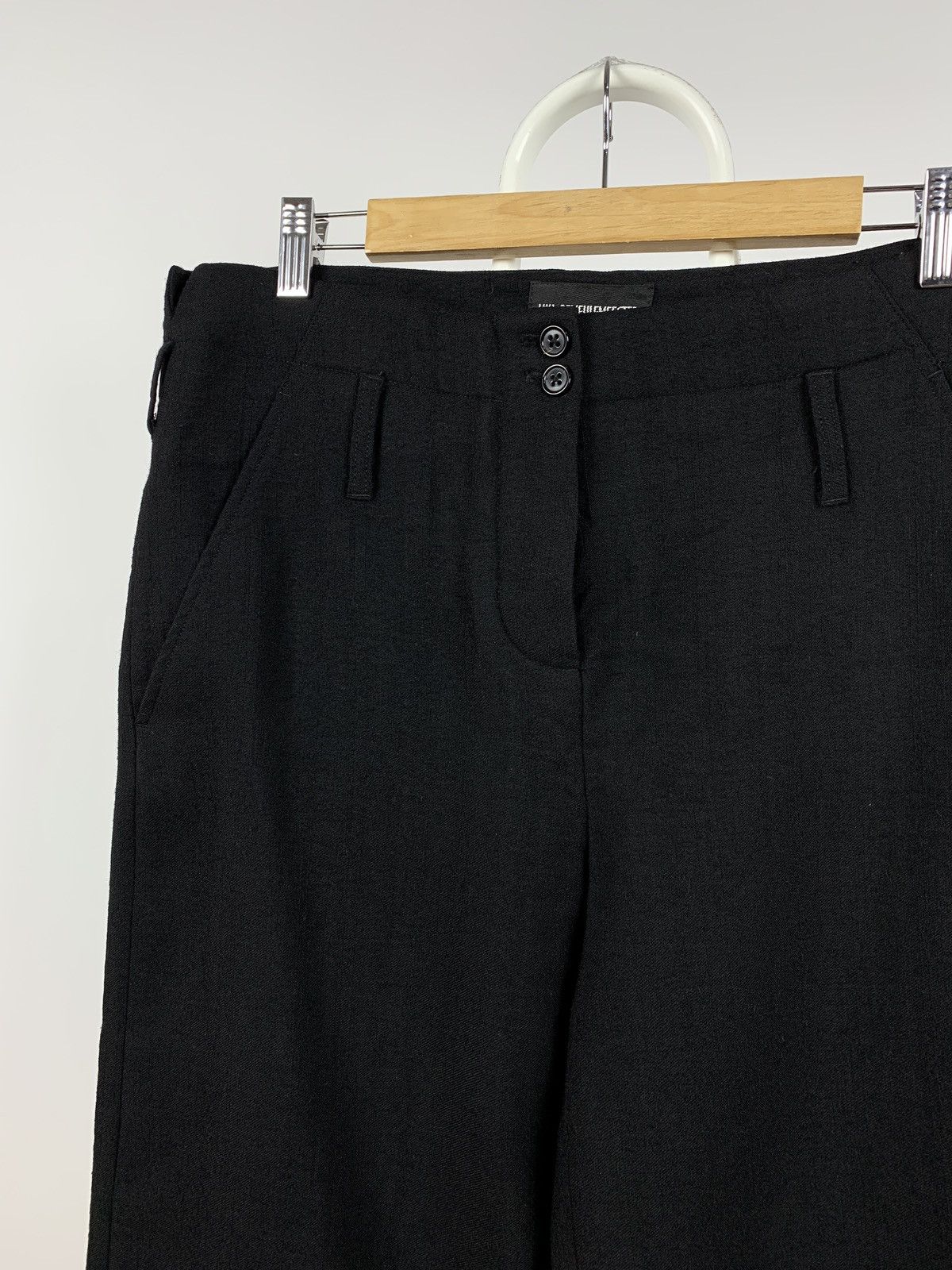Ann Demeulemeester Ann Demeulemeester Wool Cropped Pants Size 28" / US 6 / IT 42 - 5 Thumbnail