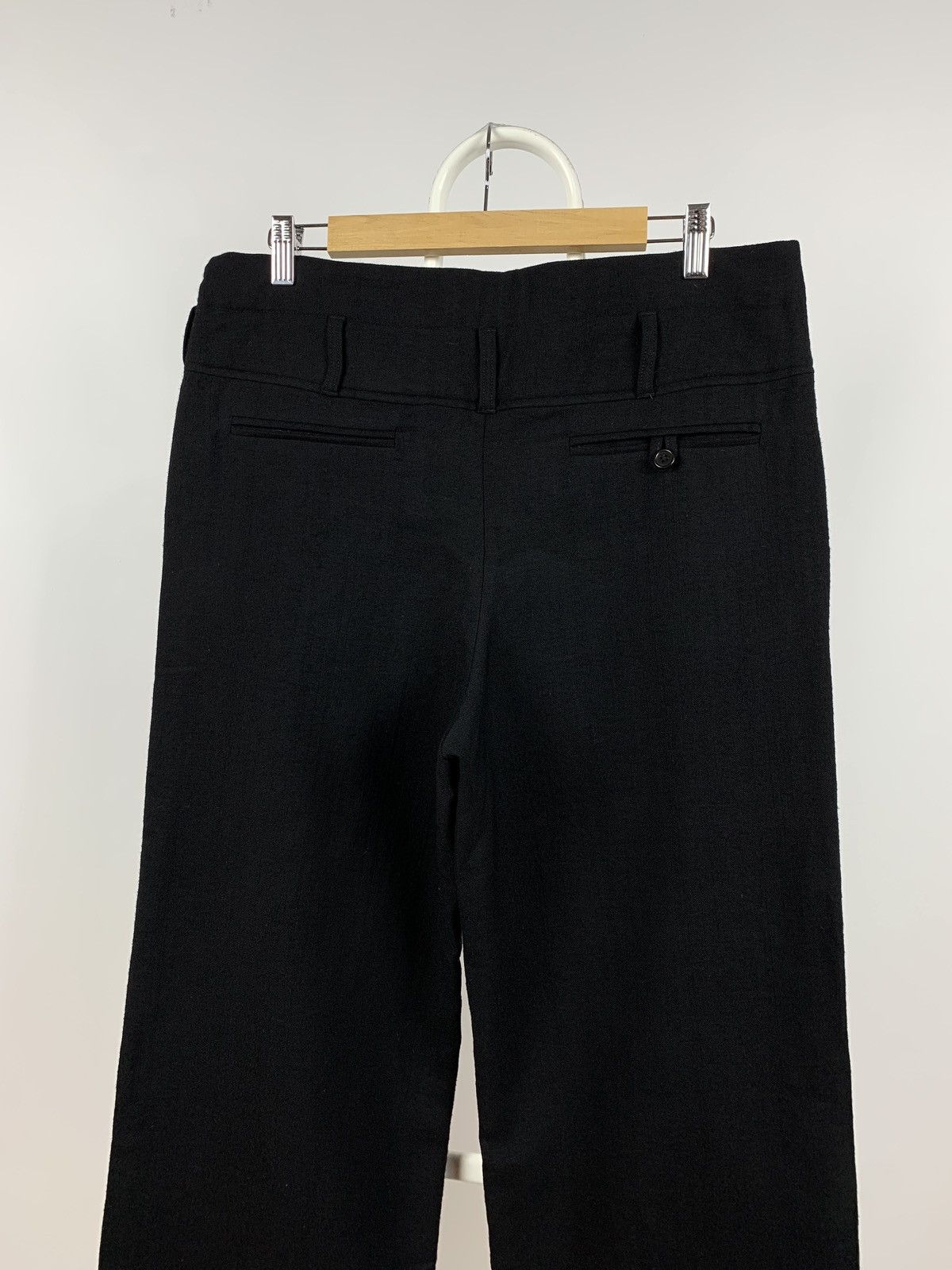 Ann Demeulemeester Ann Demeulemeester Wool Cropped Pants Size 28" / US 6 / IT 42 - 11 Thumbnail