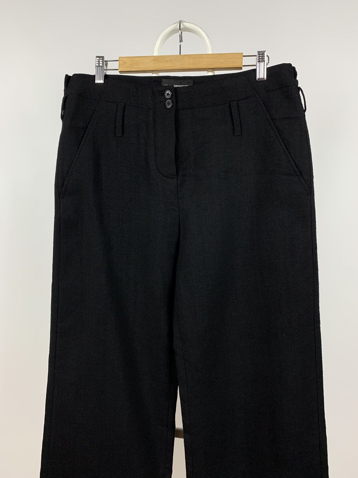 Ann Demeulemeester Ann Demeulemeester Wool Cropped Pants Size 28" / US 6 / IT 42 - 3 Thumbnail