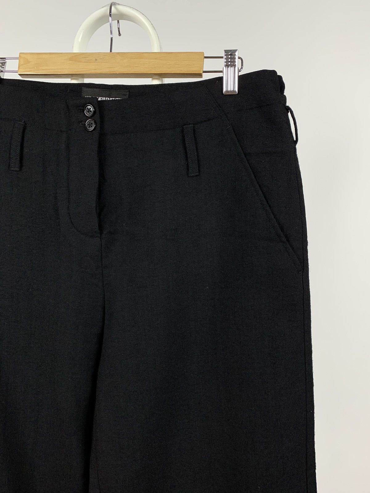 Ann Demeulemeester Ann Demeulemeester Wool Cropped Pants Size 28" / US 6 / IT 42 - 4 Thumbnail