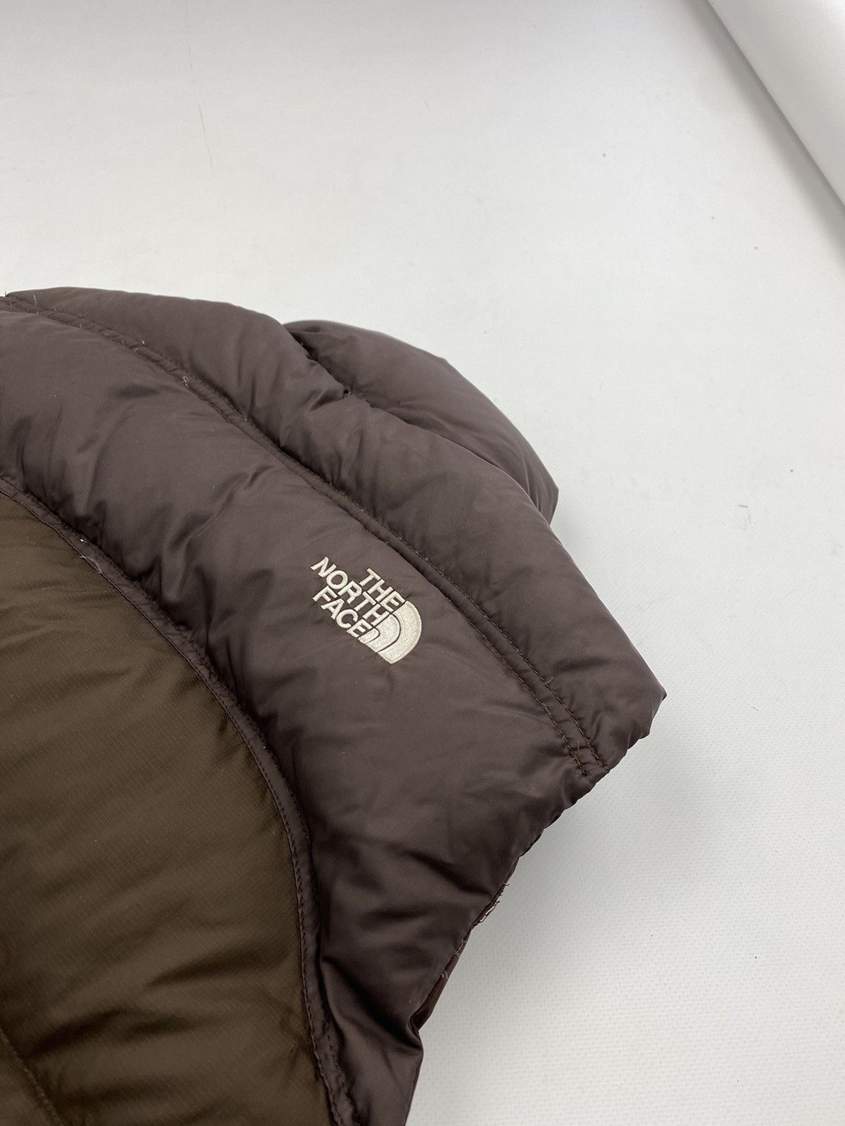 The North Face The North Face Brown Vest Puffer Down Jacket 700 Vintage USA Size S / US 4 / IT 40 - 4 Thumbnail