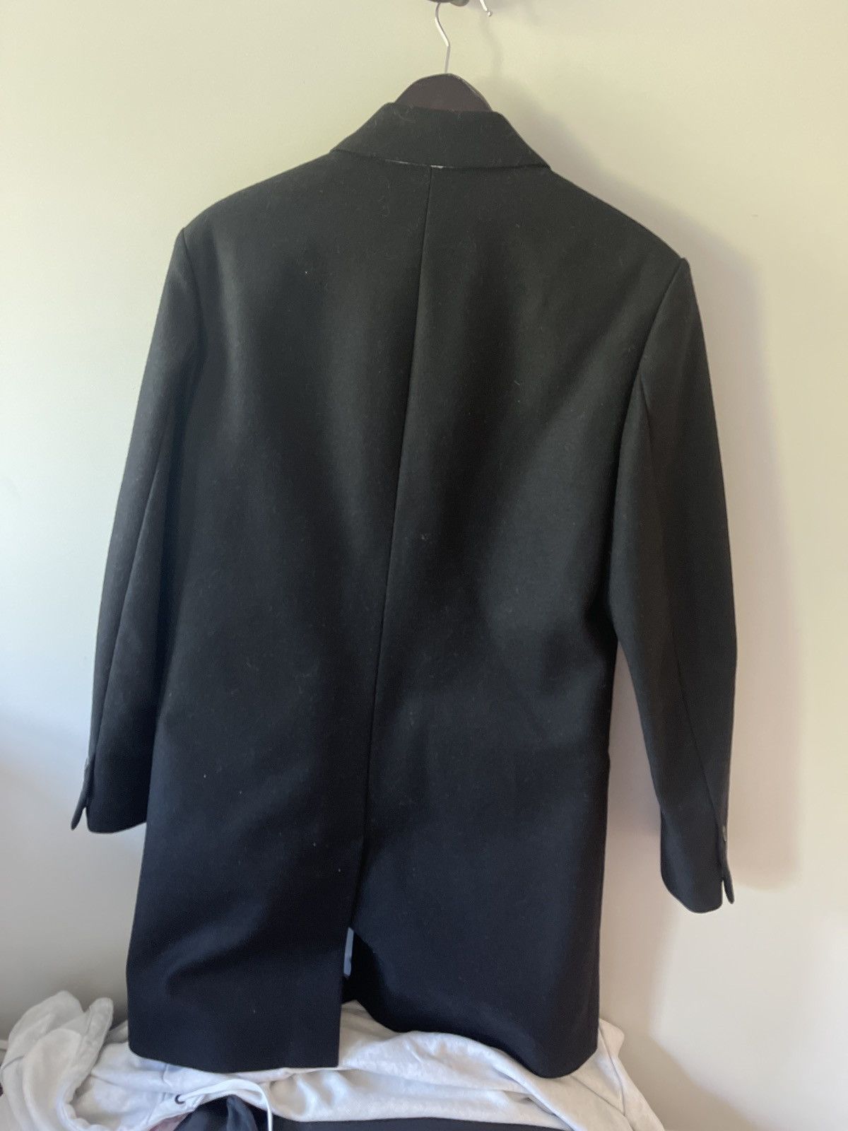 AMI Ami wool coat in black Size US M / EU 48-50 / 2 - 2 Thumbnail
