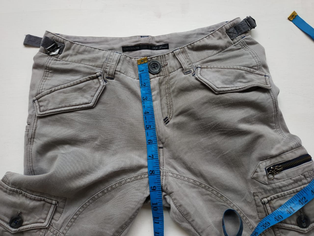Japanese Brand Fit 29 to 30, Tete Homme Tactical Cargo Pants Size US 29 - 16 Thumbnail
