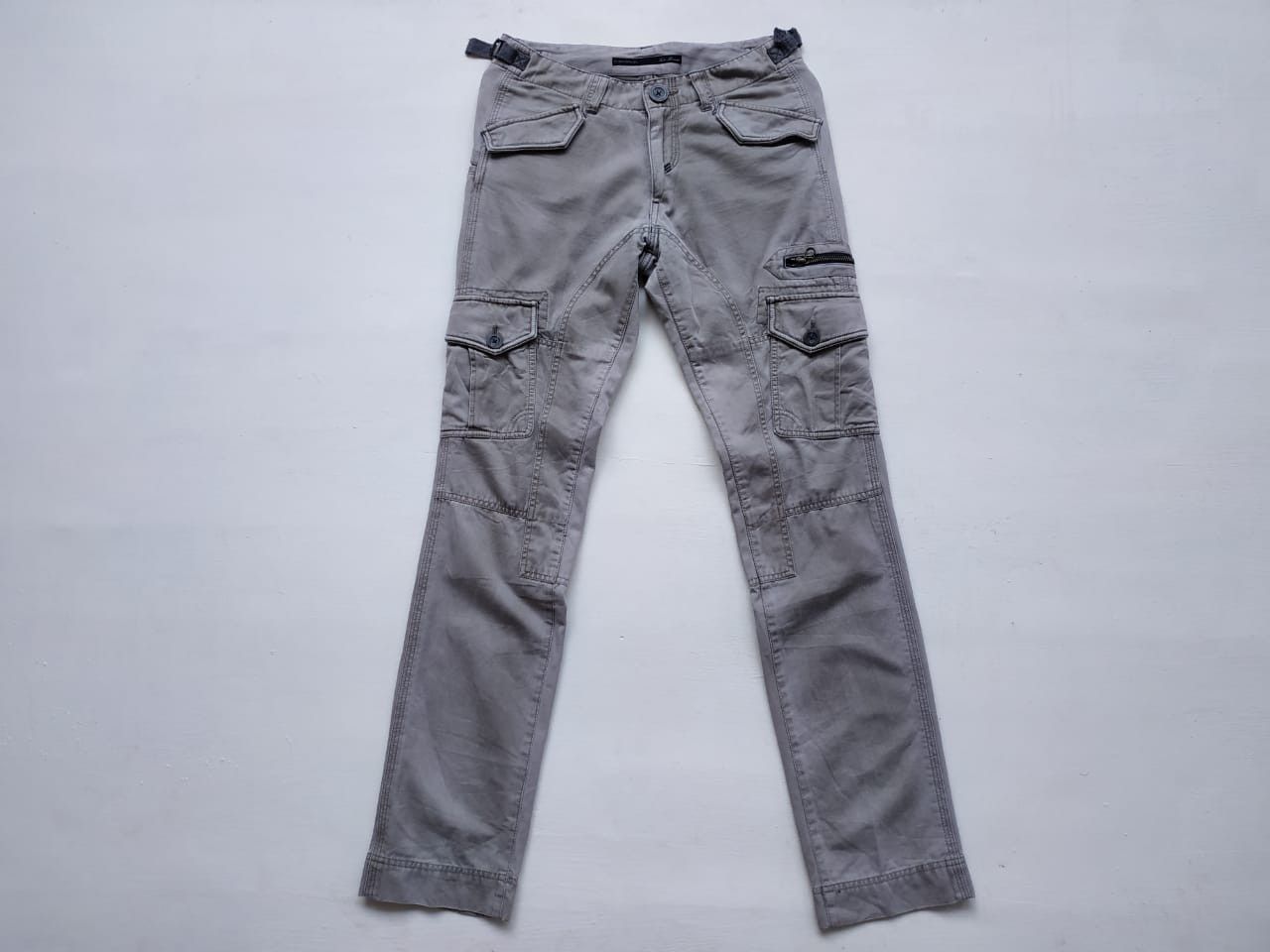 Japanese Brand Fit 29 to 30, Tete Homme Tactical Cargo Pants Size US 29 - 3 Thumbnail
