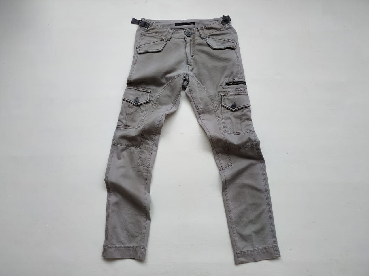 Japanese Brand Fit 29 to 30, Tete Homme Tactical Cargo Pants Size US 29 - 2 Thumbnail