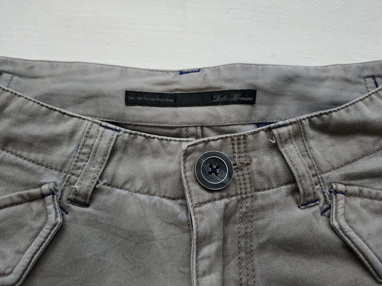 Japanese Brand Fit 29 to 30, Tete Homme Tactical Cargo Pants Size US 29 - 5 Thumbnail
