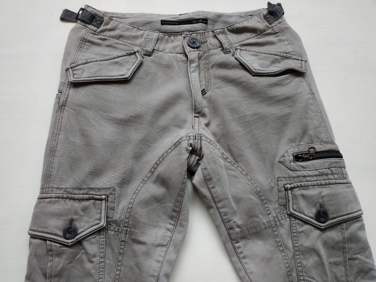 Japanese Brand Fit 29 to 30, Tete Homme Tactical Cargo Pants Size US 29 - 7 Thumbnail