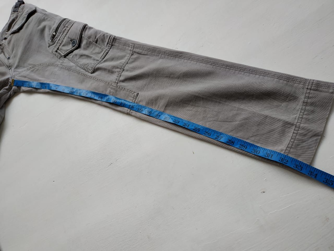 Japanese Brand Fit 29 to 30, Tete Homme Tactical Cargo Pants Size US 29 - 14 Thumbnail