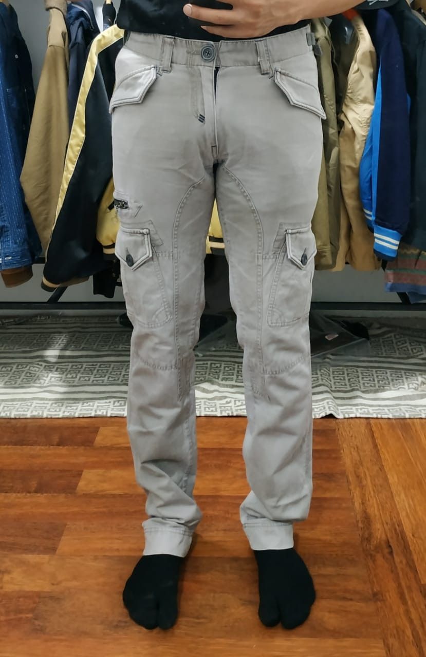 Japanese Brand Fit 29 to 30, Tete Homme Tactical Cargo Pants Size US 29 - 1 Thumbnail