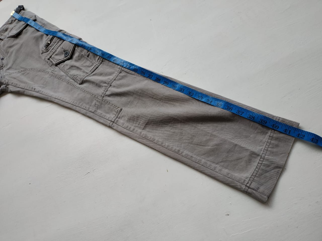 Japanese Brand Fit 29 to 30, Tete Homme Tactical Cargo Pants Size US 29 - 15 Thumbnail