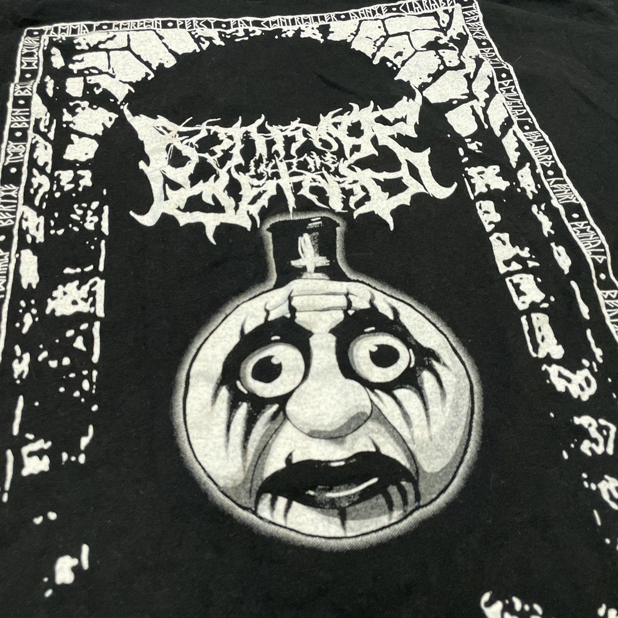 Vintage Vintage Y2K Graphic Tee Devil Face Horror Punk Streetwear XX Size US XXL / EU 58 / 5 - 6 Thumbnail