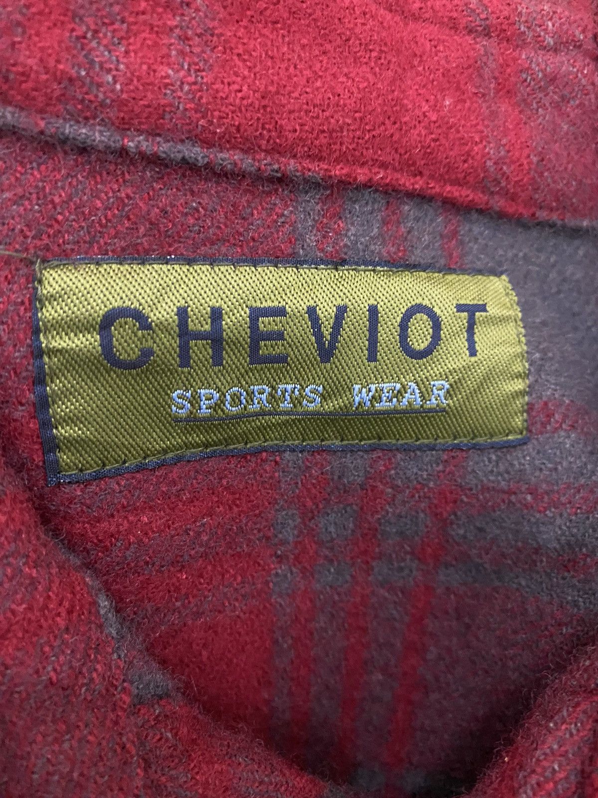 Flannel × Japanese Brand 🔥CHEVIOT SPORT WEAR BUTTON UP FLANNEL JACKET Size US M / EU 48-50 / 2 - 4 Thumbnail