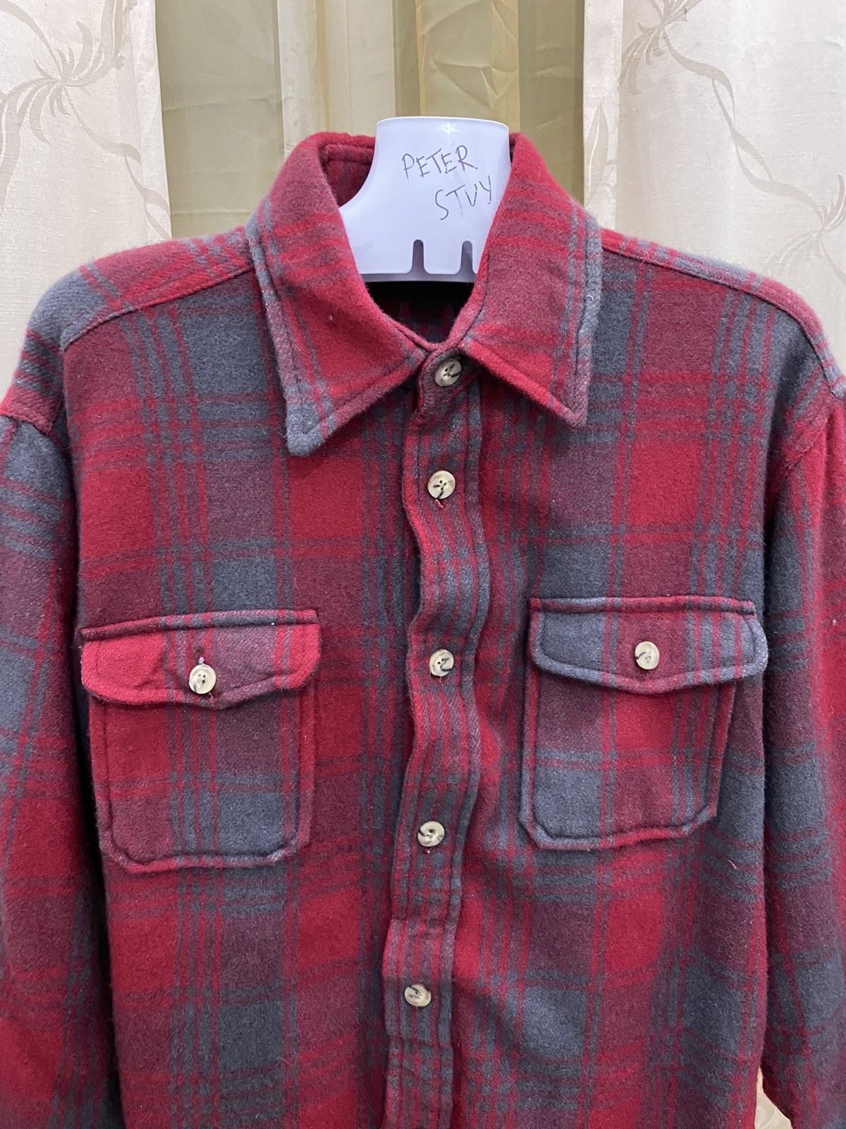 Flannel × Japanese Brand 🔥CHEVIOT SPORT WEAR BUTTON UP FLANNEL JACKET Size US M / EU 48-50 / 2 - 3 Thumbnail