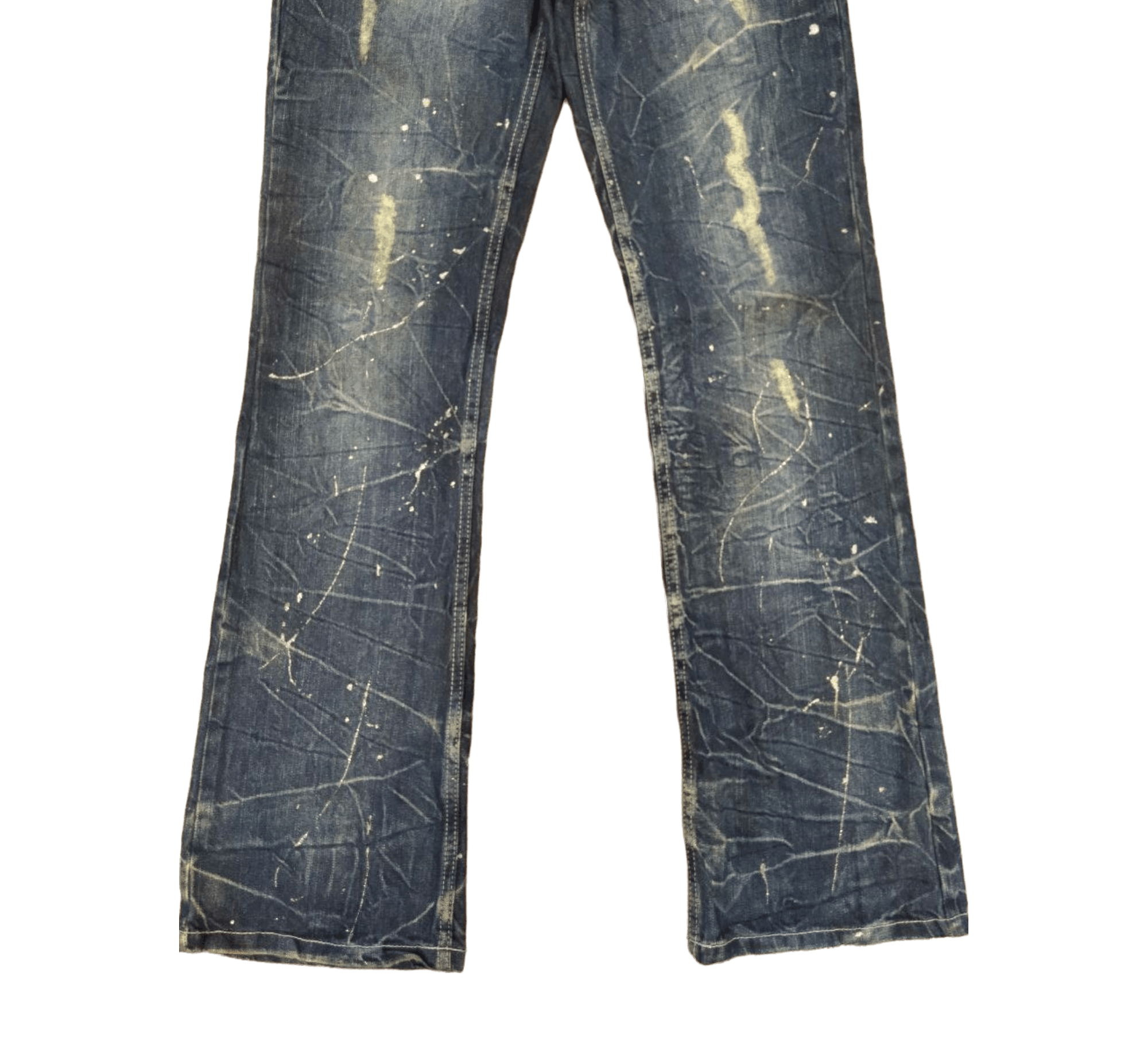 Japanese Brand Nylaus Japan Distressed Jeans Size US 30 / EU 46 - 3 Thumbnail