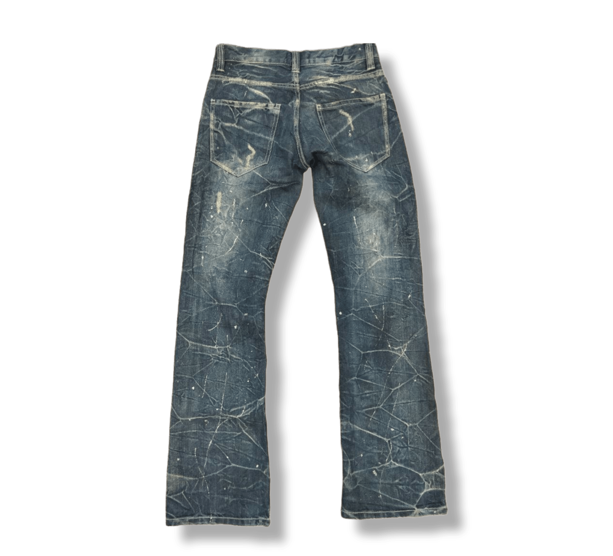 Japanese Brand Nylaus Japan Distressed Jeans Size US 30 / EU 46 - 4 Thumbnail