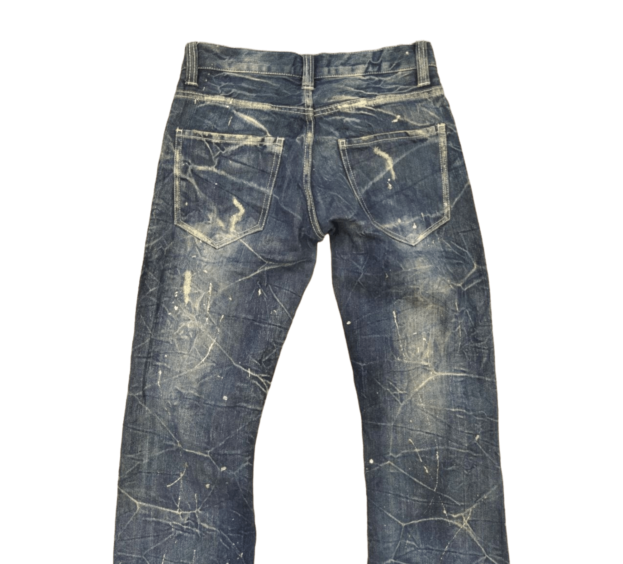 Japanese Brand Nylaus Japan Distressed Jeans Size US 30 / EU 46 - 5 Thumbnail