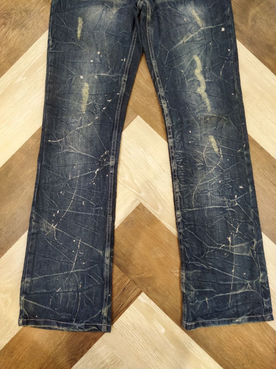 Japanese Brand Nylaus Japan Distressed Jeans Size US 30 / EU 46 - 9 Thumbnail