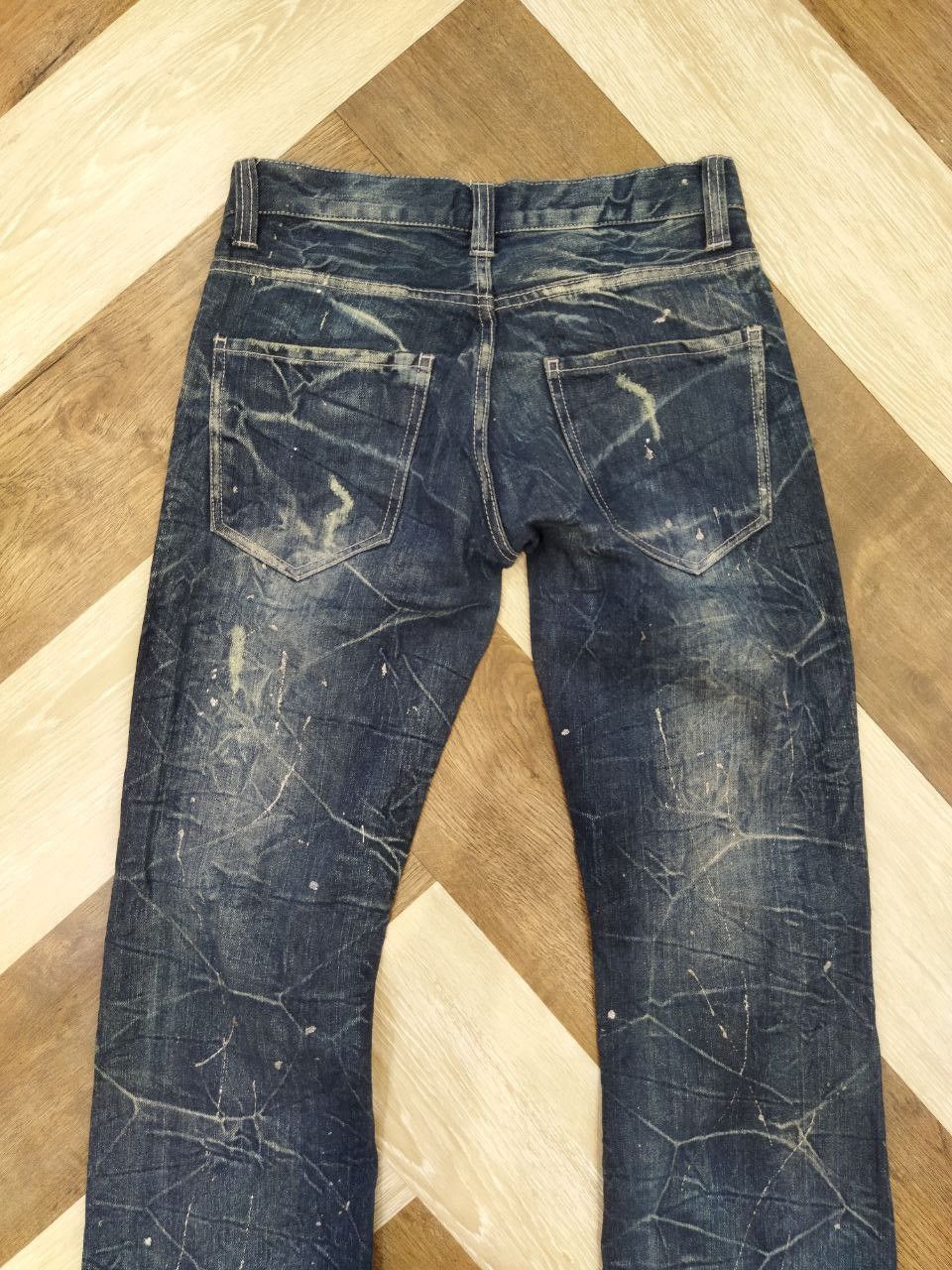 Japanese Brand Nylaus Japan Distressed Jeans Size US 30 / EU 46 - 11 Thumbnail