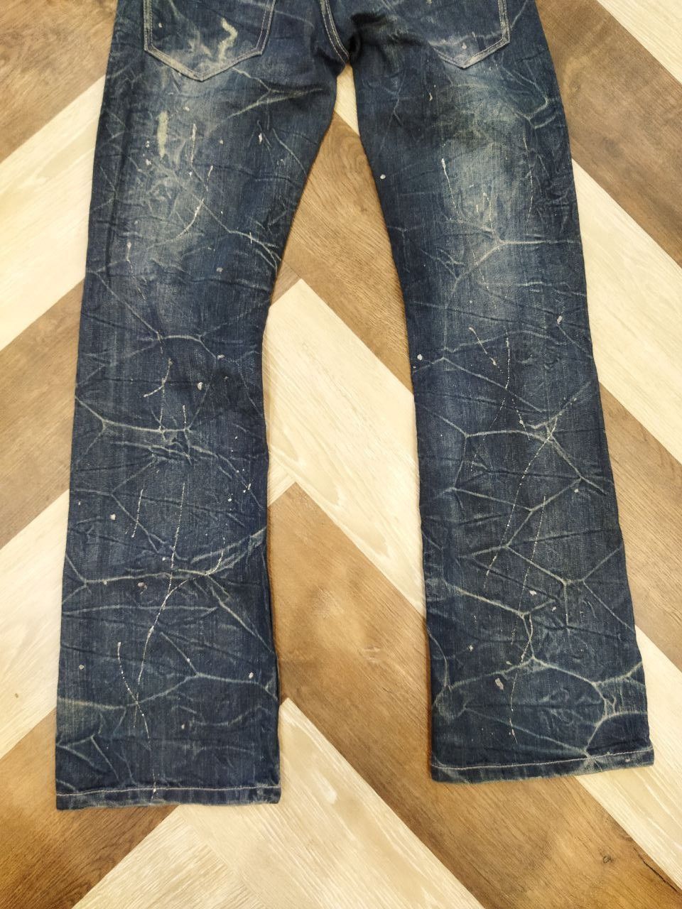 Japanese Brand Nylaus Japan Distressed Jeans Size US 30 / EU 46 - 12 Thumbnail