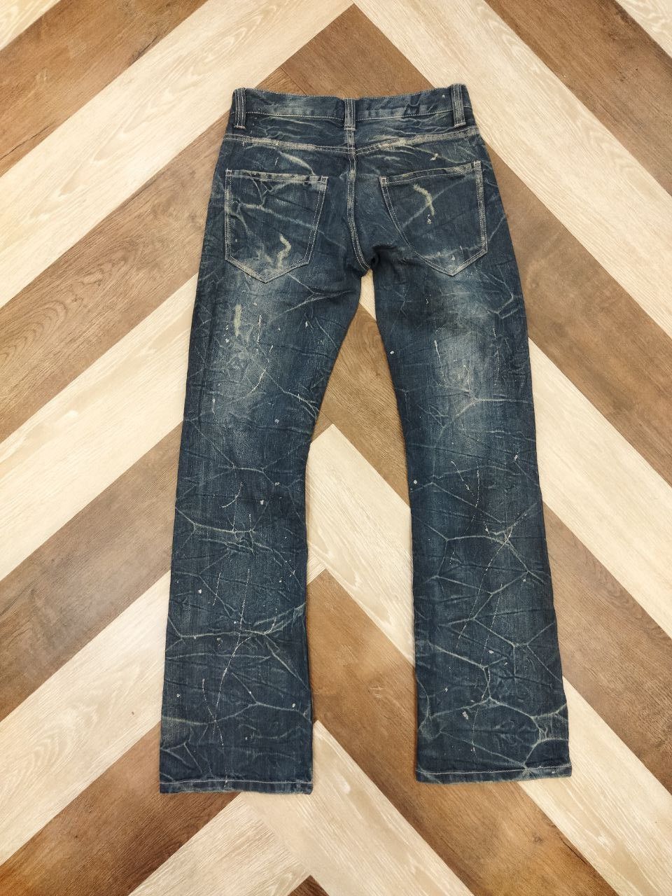 Japanese Brand Nylaus Japan Distressed Jeans Size US 30 / EU 46 - 10 Thumbnail