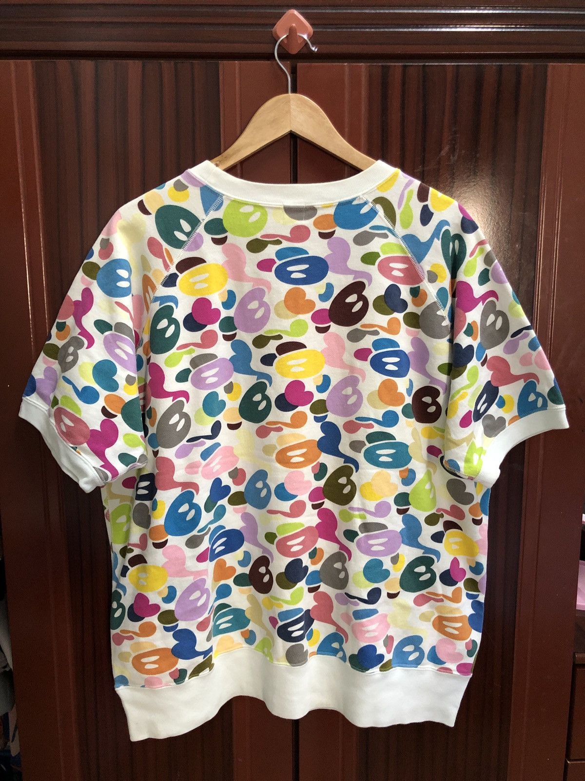 Bape 🔥RARE OG Baby Milo Multi Camo Short Sleeve Sweatshirts Size US L / EU 52-54 / 3 - 2 Thumbnail