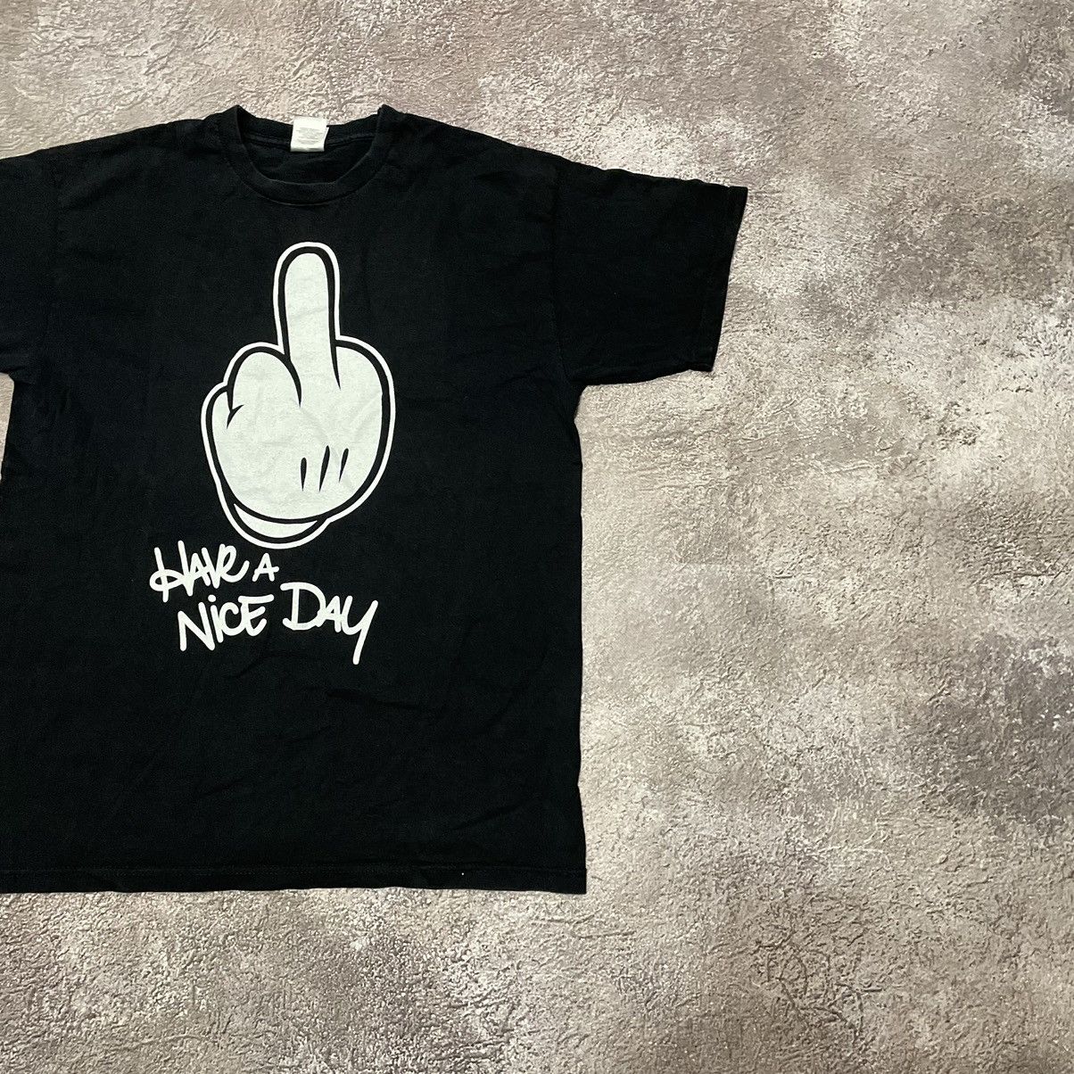 Vintage Vintage Y2K ADULT “Have A Nice Day “ FUNNY BuyTee Size US M / EU 48-50 / 2 - 3 Thumbnail