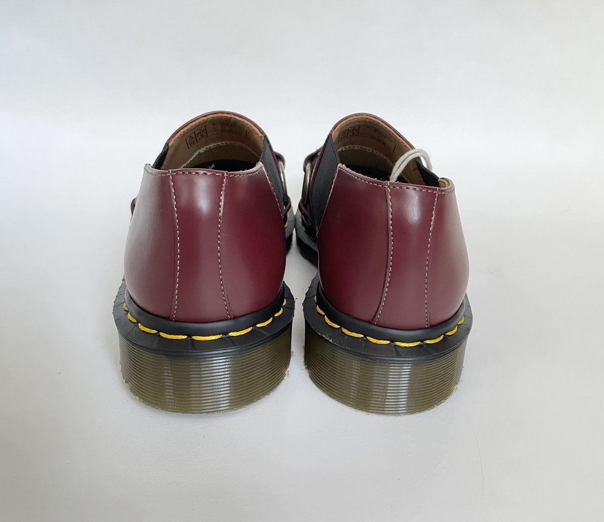 Comme des Garcons × Dr. Martens Cherry Red ‘Harvey’ Strap Shoes Size US 8.5 / IT 38.5 - 14 Thumbnail