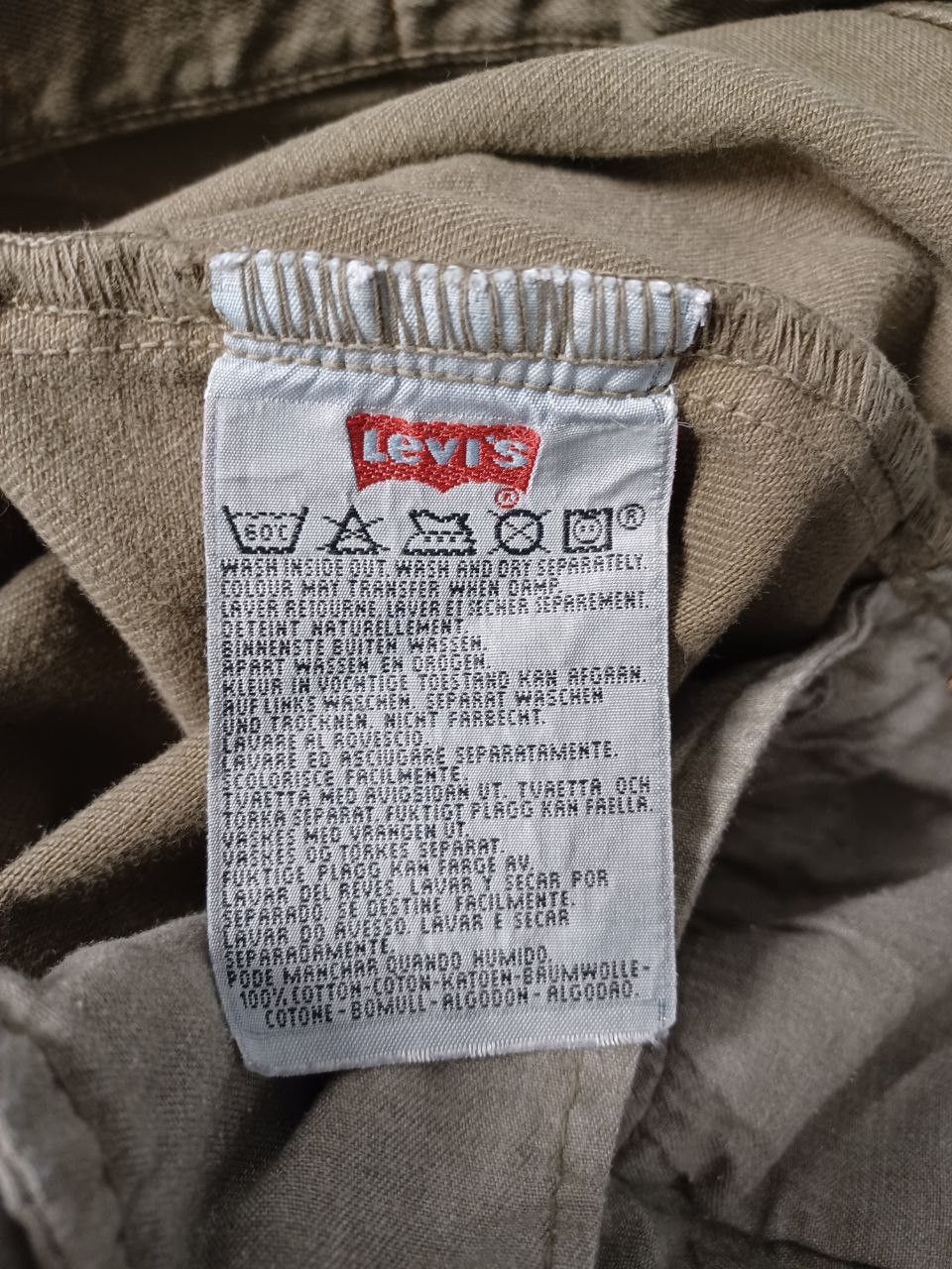 Levi's Vintage Clothing Made in UK Levis vintage 501 khakis jeans denim Size US 31 - 5 Thumbnail