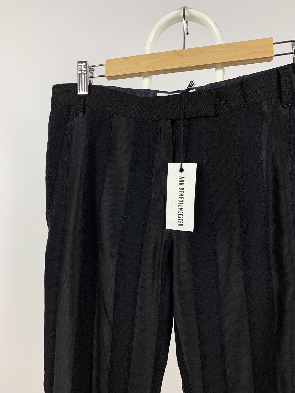 Ann Demeulemeester Ann Demeulemeester Silk/Linen Striped Pants Size 26" / US 2 / IT 38 - 5 Thumbnail